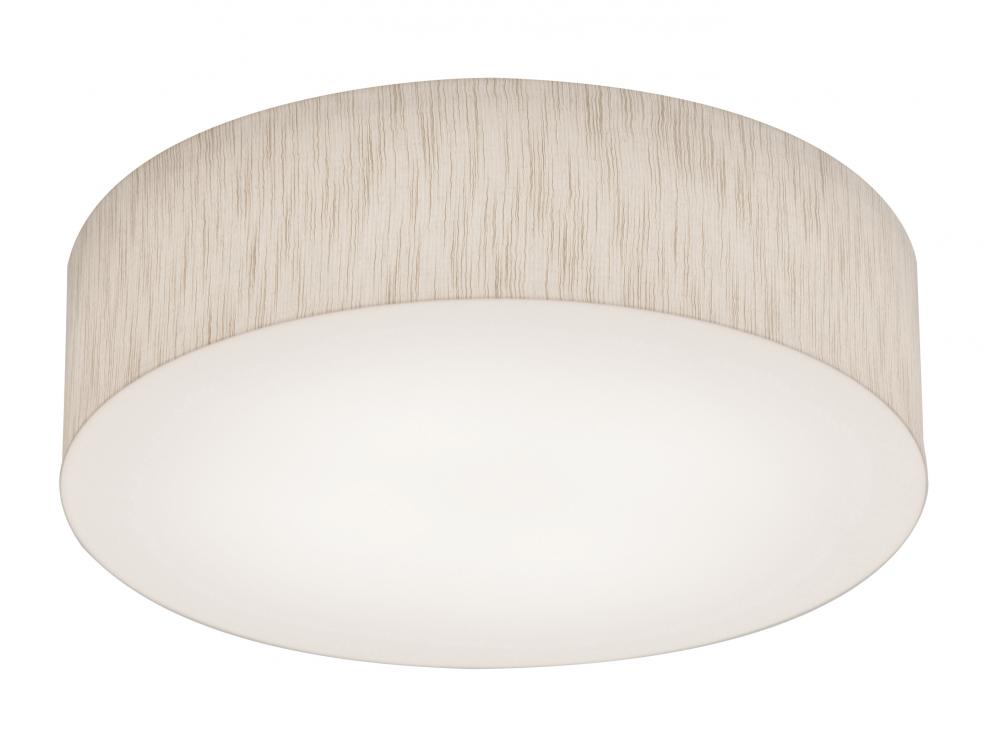 Anton 12&#39;&#39; LED Ceiling - Jute Shade