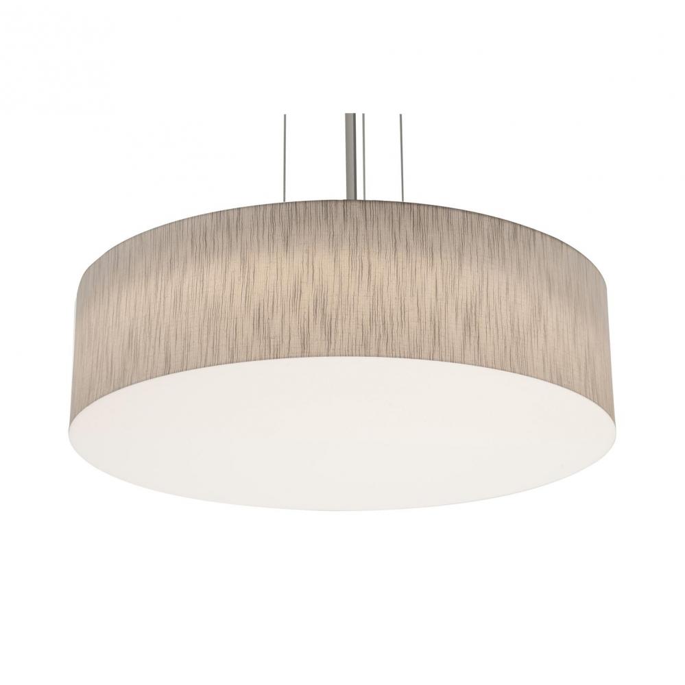 Anton 24&#39;&#39; LED Pendant - BK and JT