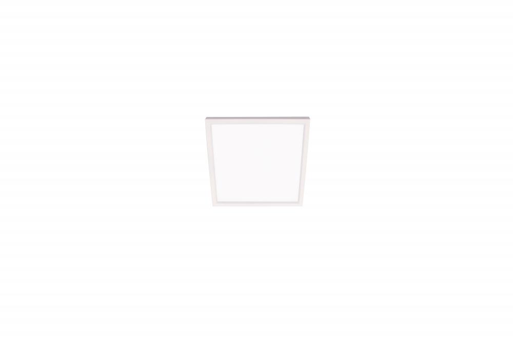 Edge Square 6&#39;&#39; Flush Mount Led 120V,5 CCT,WH