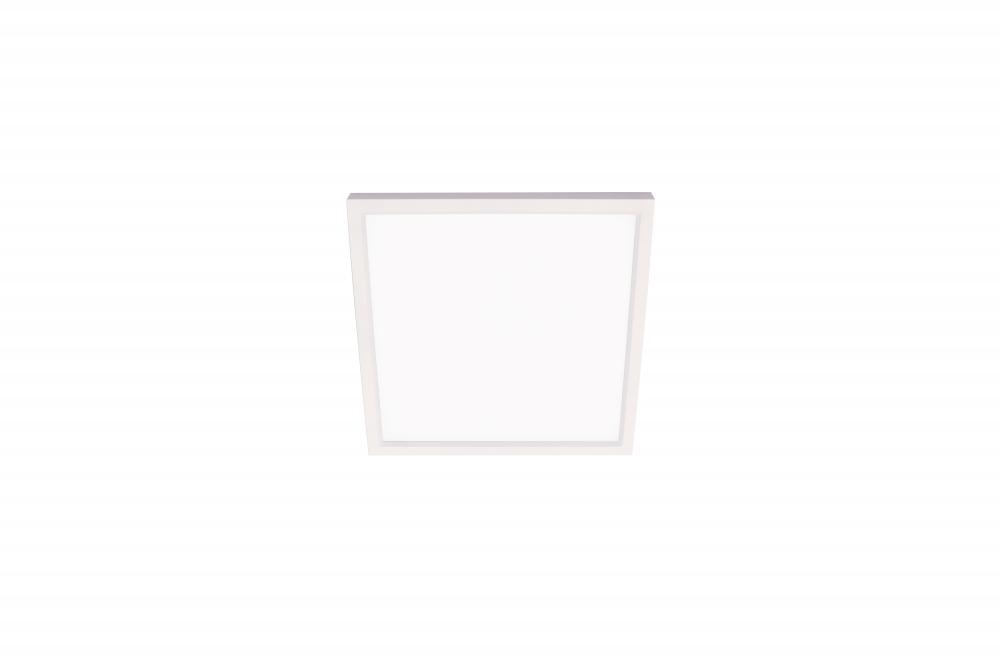 Edge Square 9&#39;&#39; Flush Mount Led 120V,5 CCT,WH