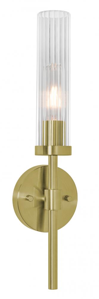 Huntington 18&#39;&#39; Med Base Sconce,120V,LB