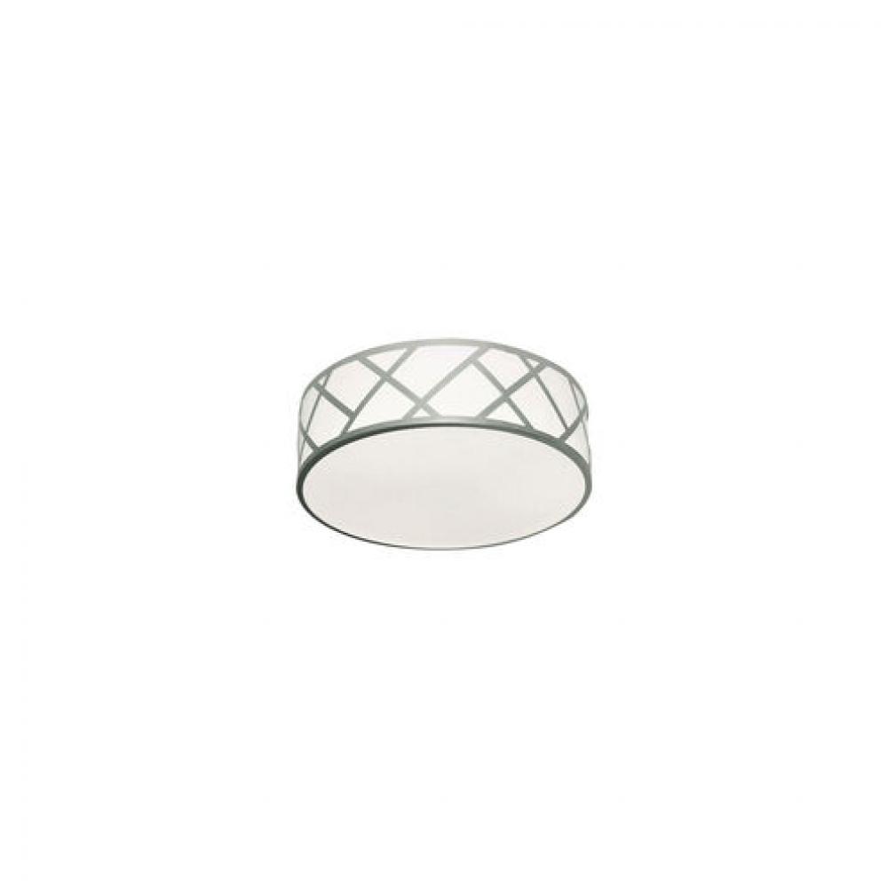 Haven 13&#39;&#39; LED Flushmount - 18W 120-277V - Satin Nickel