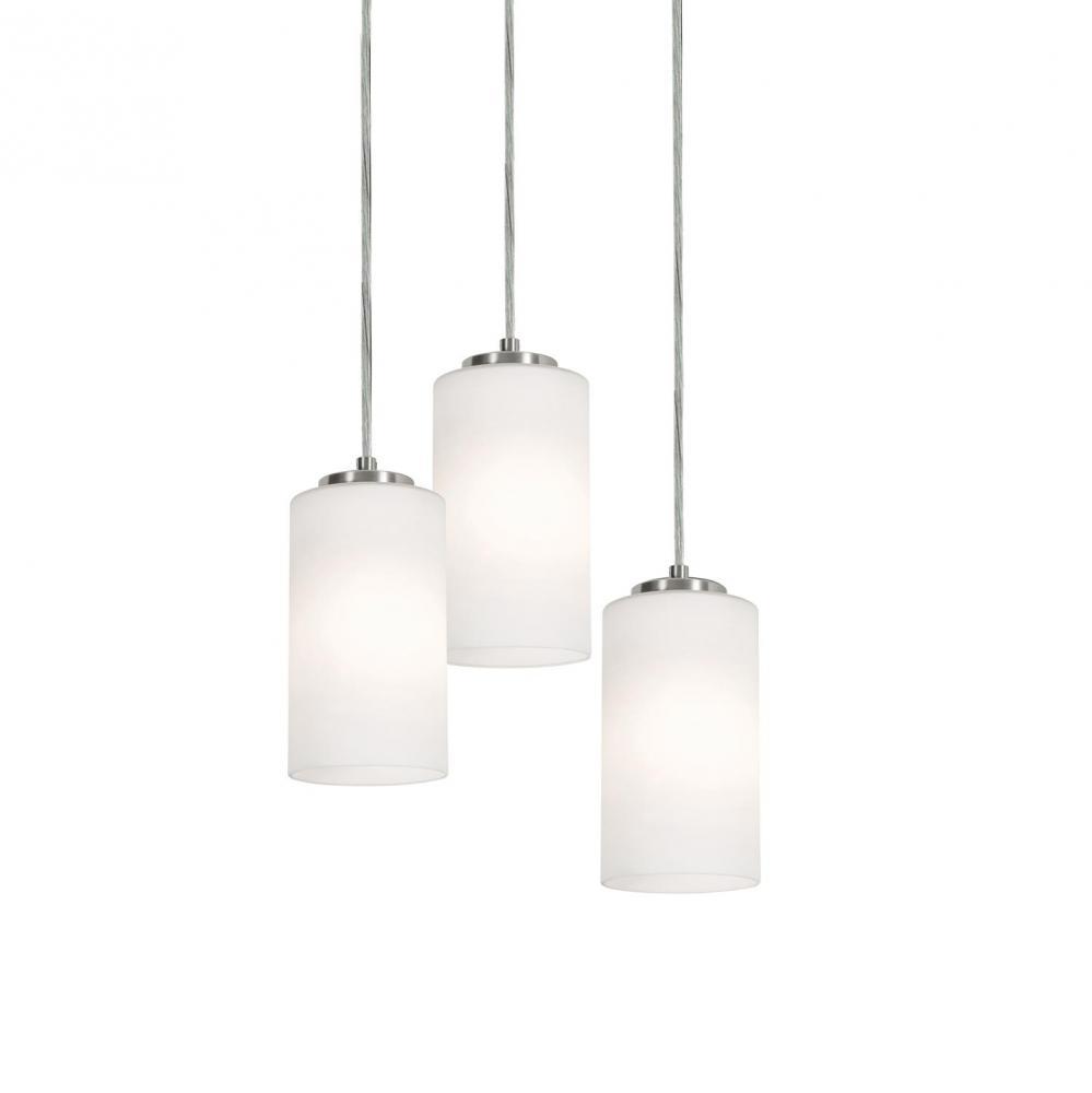 Leo 18&#39;&#39; 3 Light Round Pendant - SN