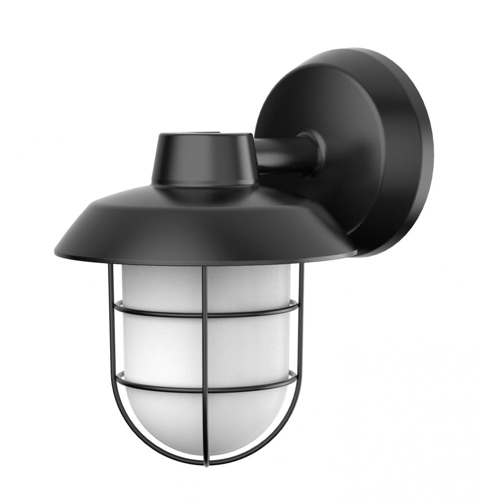 Odell 9&#39;&#39; Outdoor LED Sconce 12W 120V 3CCT BK