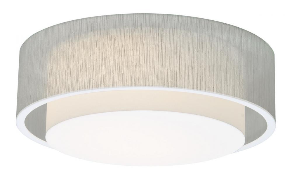 Sanibel 18&#39;&#39; LED Flush,120-277V,3 CCT,JT,JT,BB