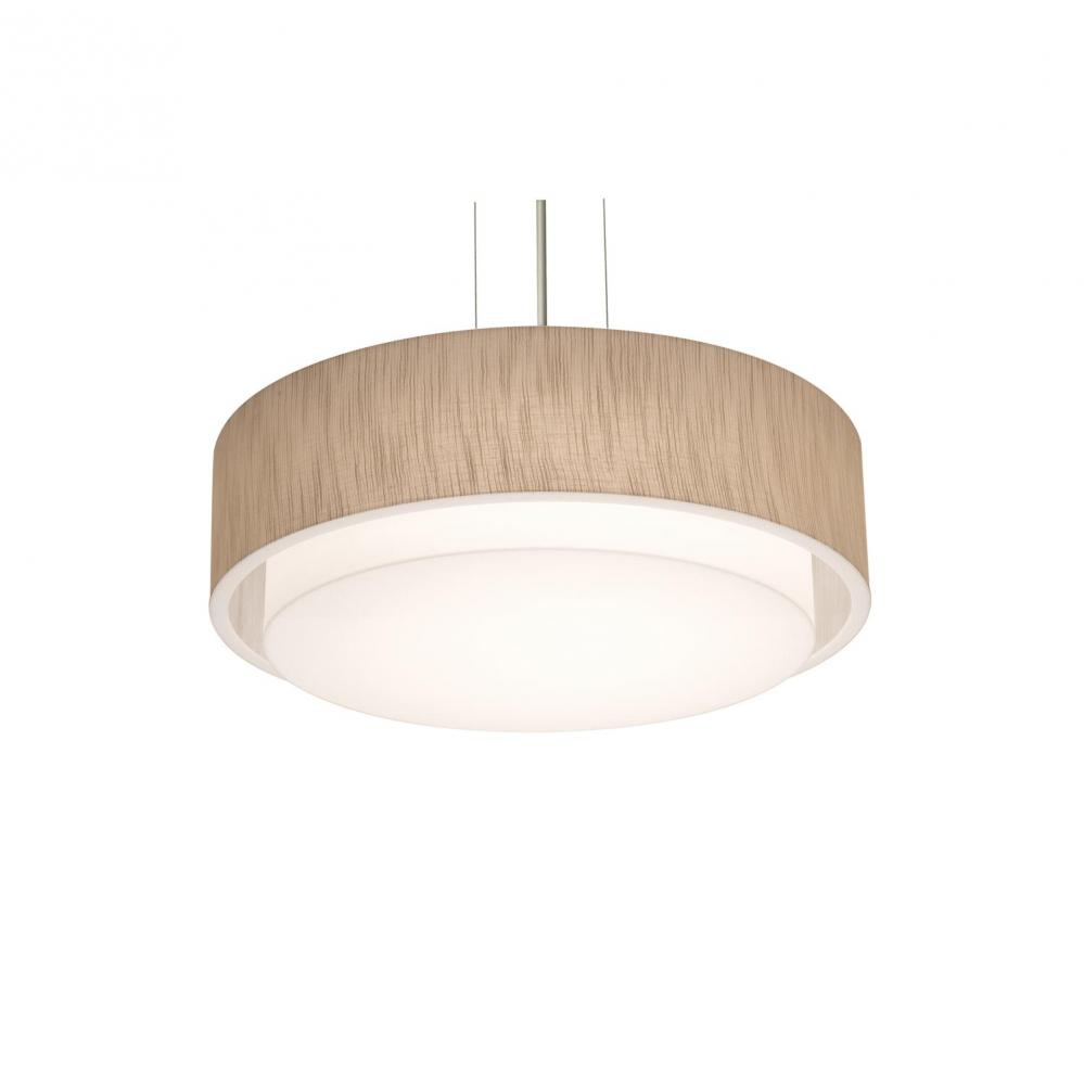 Sanibel 18&#39;&#39; LED Pendant - BK and JT