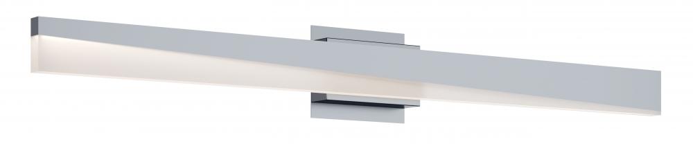 Slant 36&#39;&#39; LED Vanity,120-277V,33W,5 CCT,SN