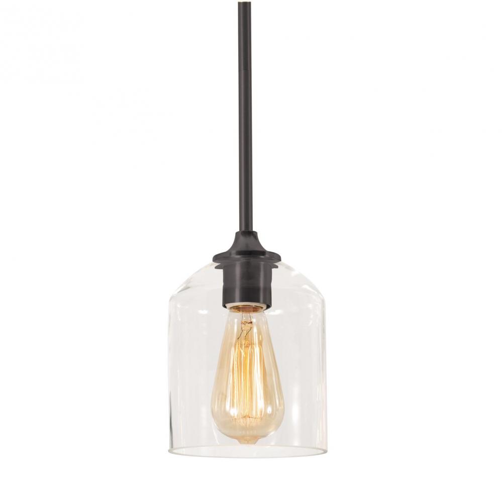 William 6&#39;&#39; Pendant Medium Base BK