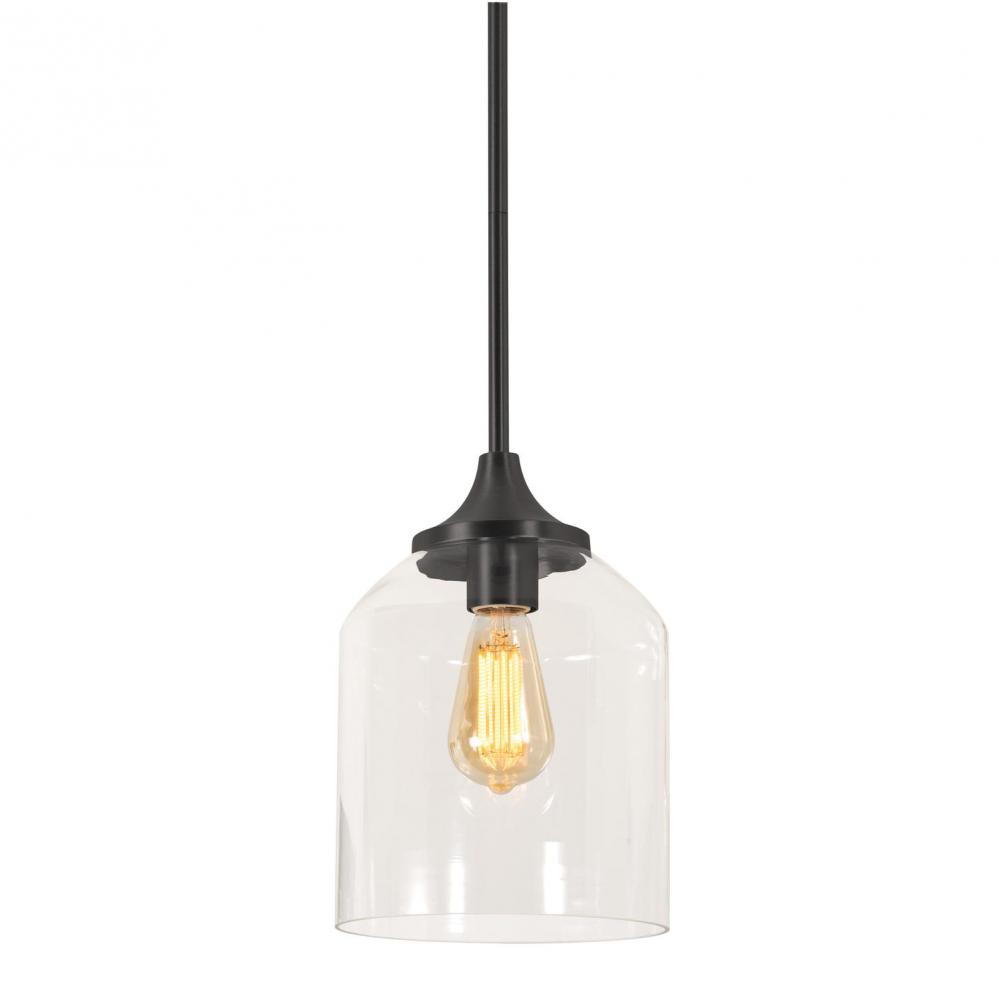 William 8&#39;&#39; Pendant Medium Base BK