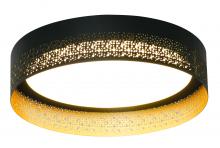 AFX Lighting, Inc. ASHF1214L30D1BK - Ash 12" LED Flush Mount