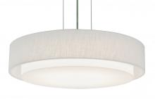 AFX Lighting, Inc. SAP1824LAJUDSN-LW - Sanibel 18'' LED Pendant - SN and LW