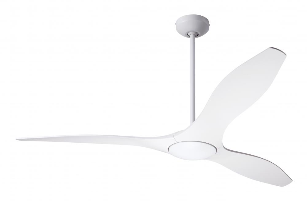 IC/Brisa DC Fan- Matte White Finish; 56&#34; Matte White Blades; No Light; Wall/Remote Combo Control