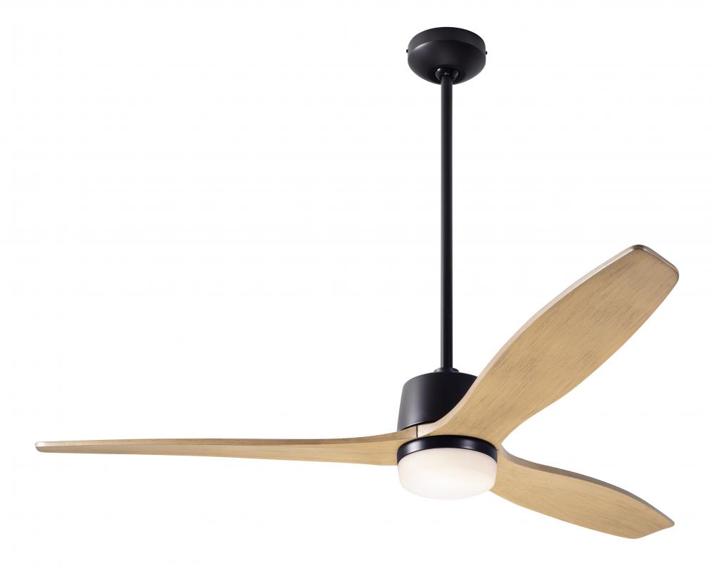 Arbor DC Fan; Dark Bronze Finish; 54&#34; Maple Blades; 17W LED; Remote Control