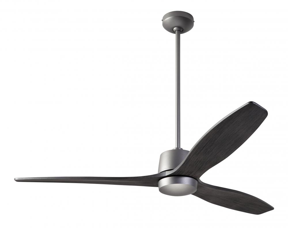 Arbor DC Fan; Graphite Finish; 54&#34; Ebony Blades; No Light; Remote Control