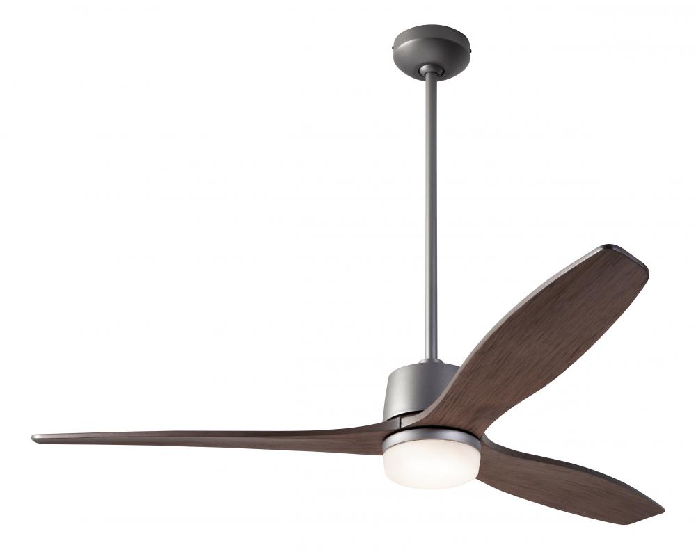 Arbor DC Fan; Graphite Finish; 54&#34; Mahogany Blades; 17W LED; Remote Control