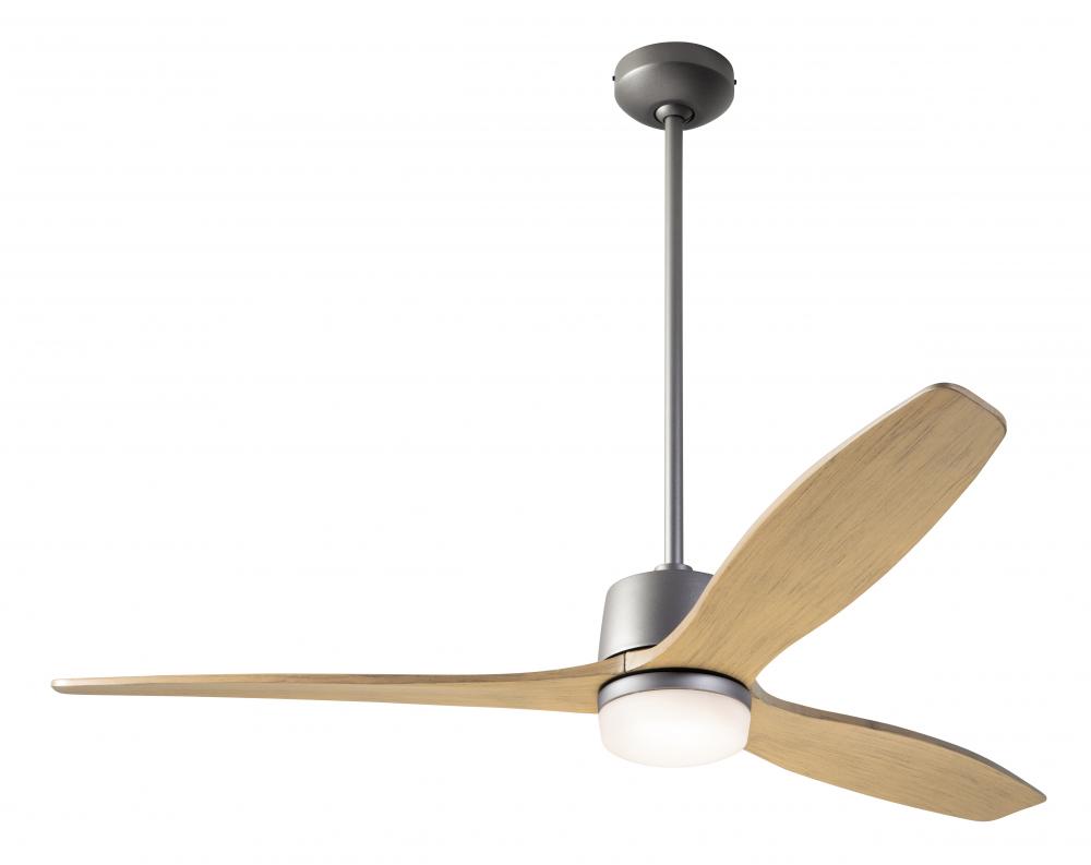 Arbor DC Fan; Graphite Finish; 54&#34; Maple Blades; 17W LED; Remote Control