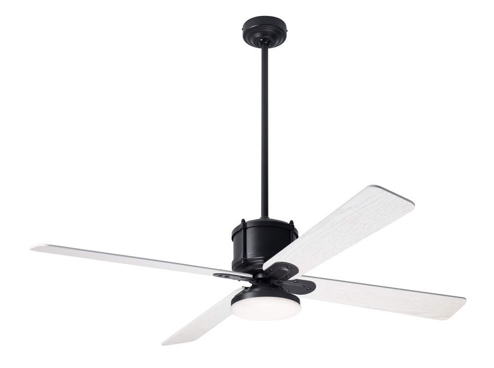 Industry DC Fan; Dark Bronze Finish; 50&#34; Whitewash Blades; 20W LED Open; Remote Control