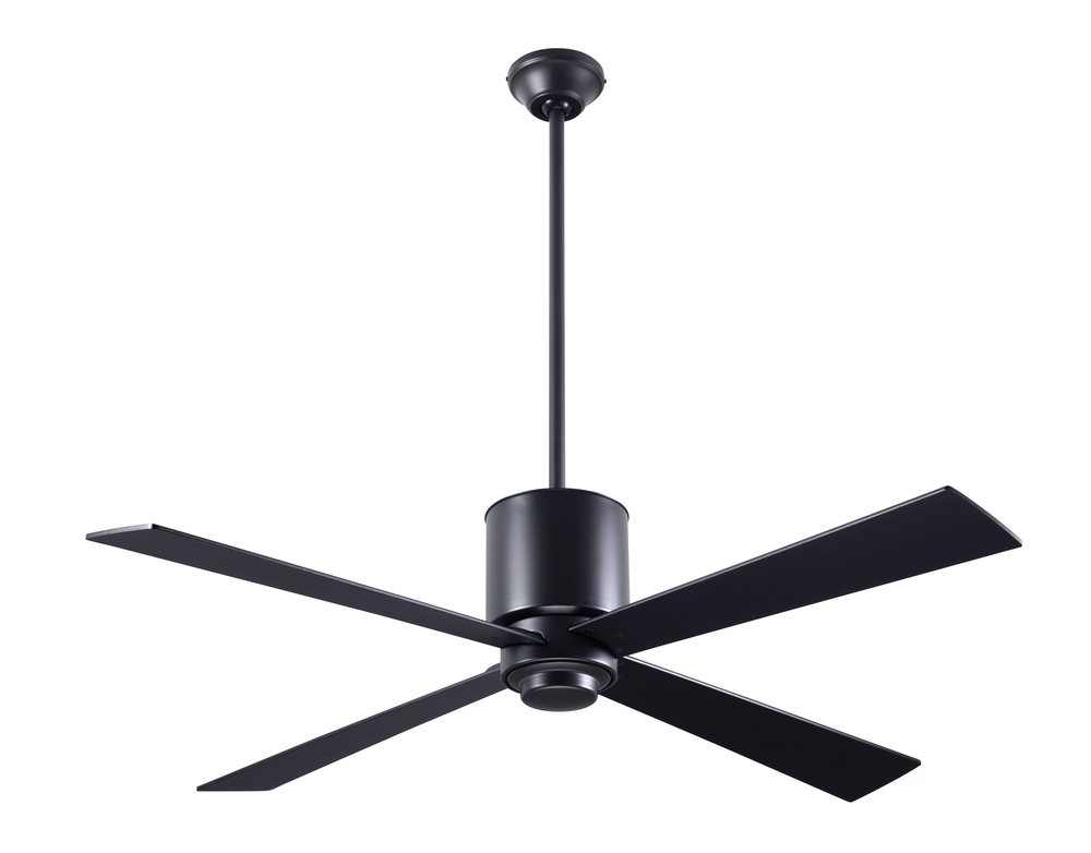 Lapa Fan; Dark Bronze Finish; 50&#34; White Blades; No Light; Wall Control with Remote Handset (2-wi