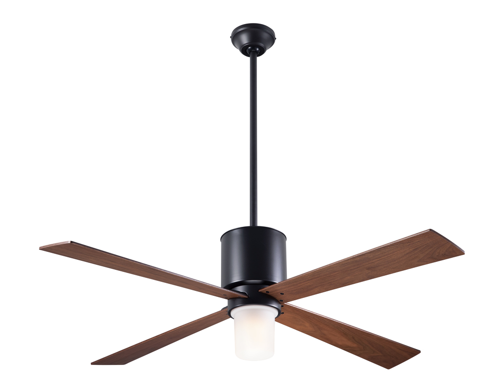 Lapa Fan; Dark Bronze Finish; 50&#34; Mahogany Blades; 17W LED; Fan Speed and Light Control (3-wire)