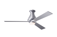 Modern Fan Co. ALT-FM-BA-52-WH-271-002 - Altus Flush Fan; Brushed Aluminum Finish; 52" White Blades; 17W LED; Fan Speed and Light Control