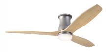 Modern Fan Co. ARB-FM-GT-54-MP-870-RC - Arbor Flush DC Fan; Graphite Finish; 54" Maple Blades; 17W LED; Remote Control