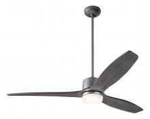 Modern Fan Co. ARB-GT-54-GY-870-RC - Arbor DC Fan; Graphite Finish; 54" Graywash Blades; 17W LED; Remote Control