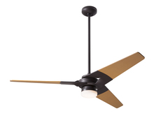 Modern Fan Co. TOR-DB-52-MP-271-002 - Torsion Fan; Dark Bronze Finish; 52" Maple Blades; 17W LED; Fan Speed and Light Control (3-wire)