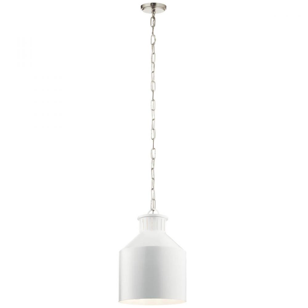 Montauk 3 Light Pendant White