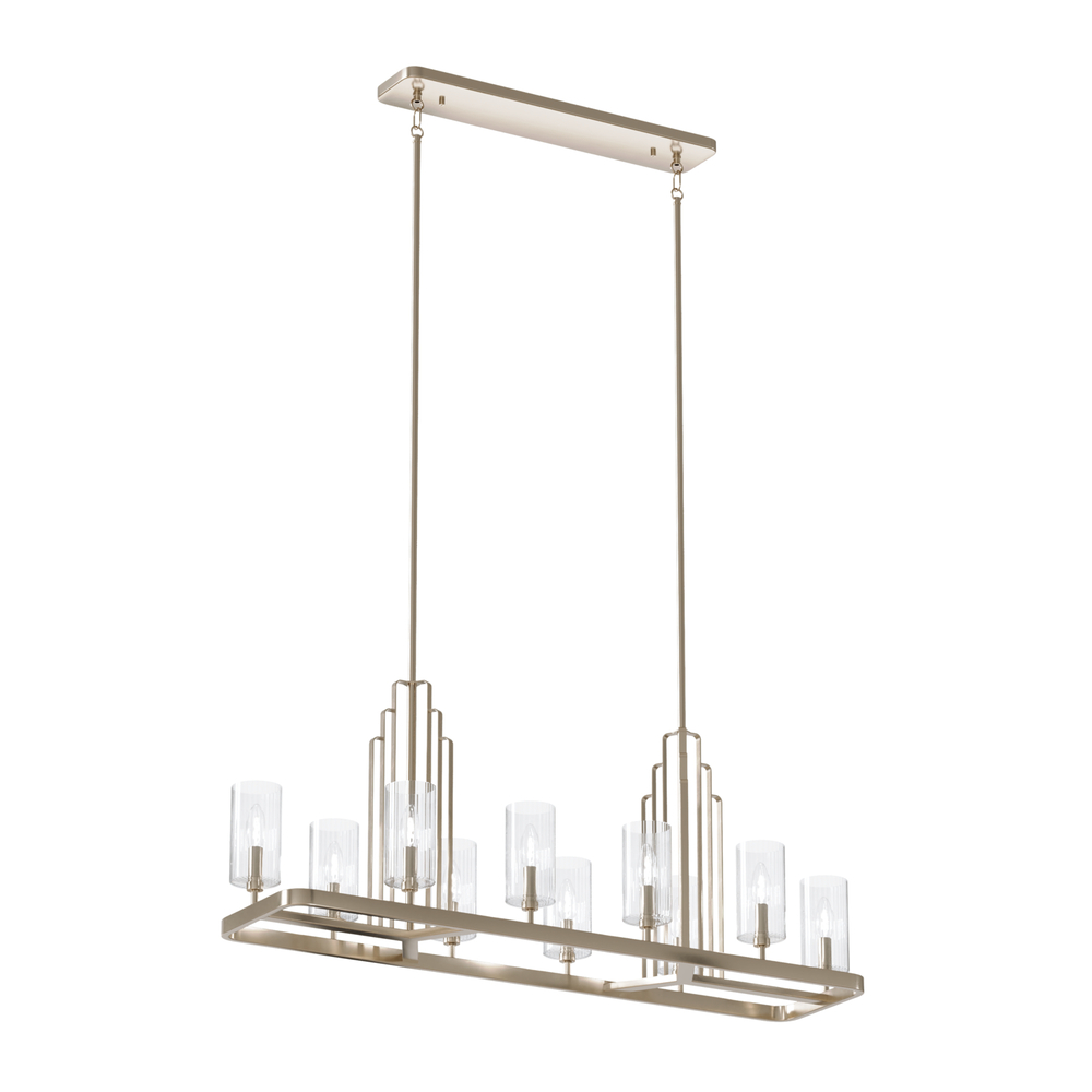 Linear Chandelier 10Lt