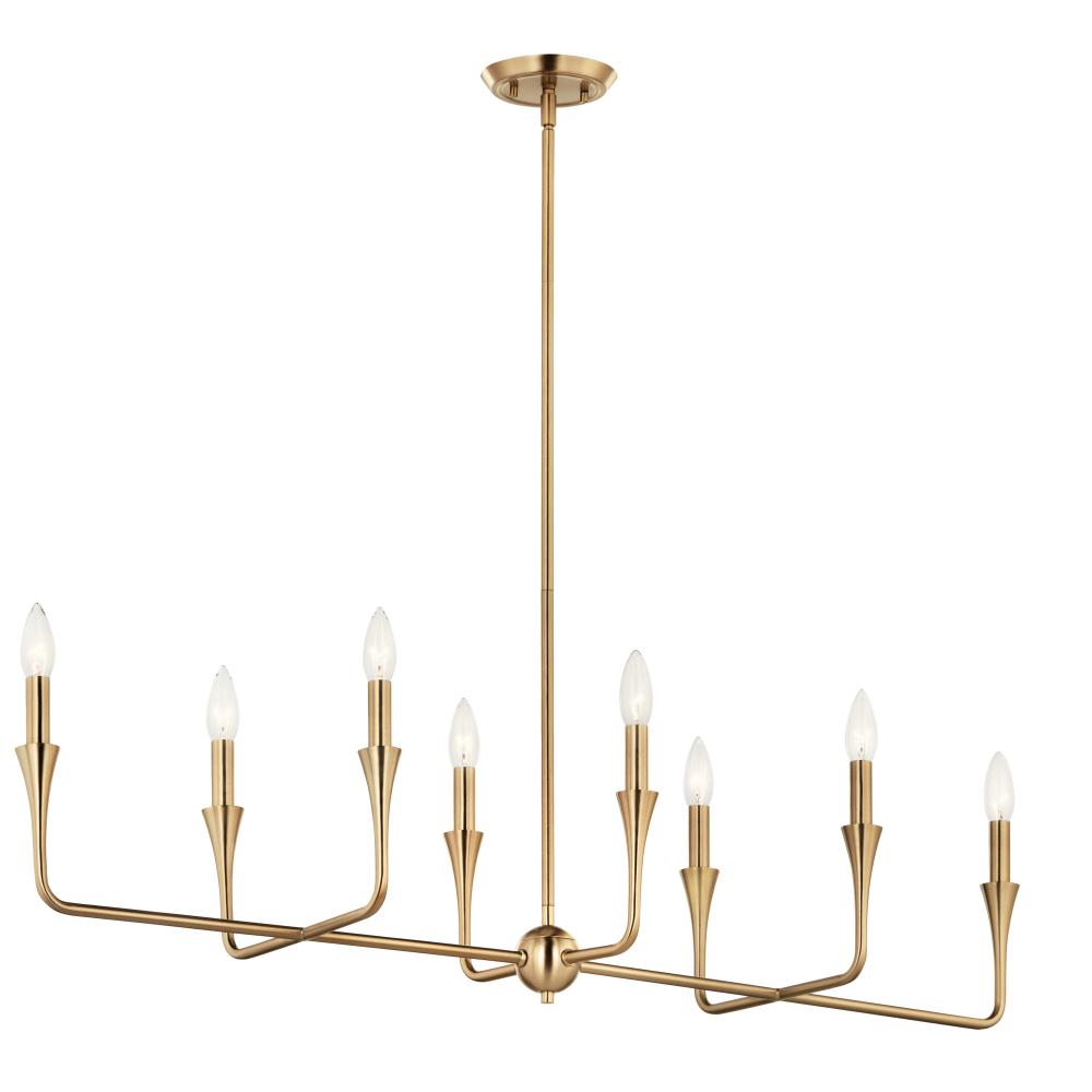 Linear Chandelier 8Lt