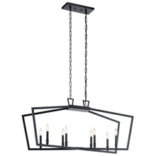 Kichler 43494BK - Linear Chandelier 8Lt