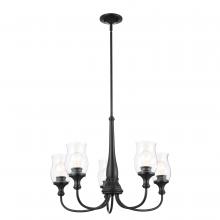 Kichler 52468BK - Chandelier 5Lt