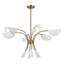 Kichler 52559CPZWH - Chandelier 6Lt