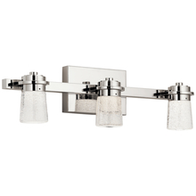 Kichler 85070PN - Vada 3000K LED 3 Light Vanity Light Polished Nickel