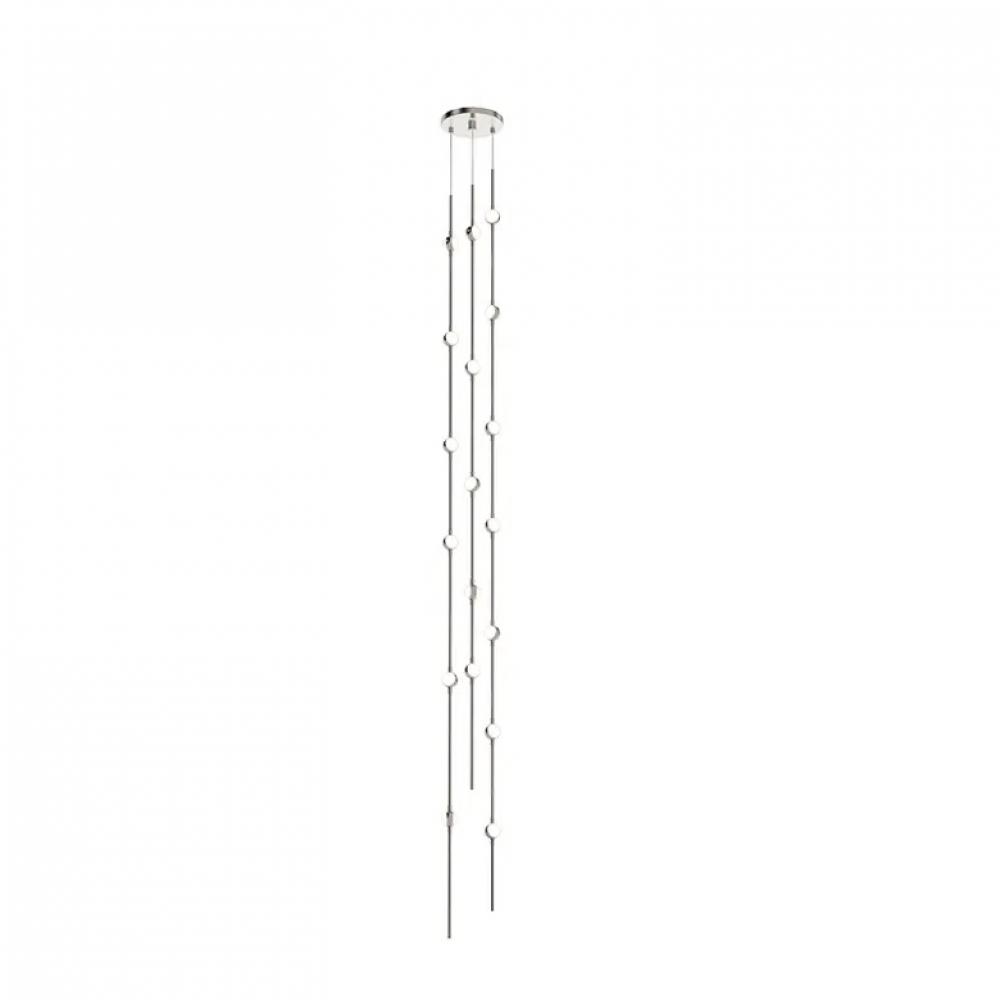 Andromeda Tall 6&#34; Round LED Pendant