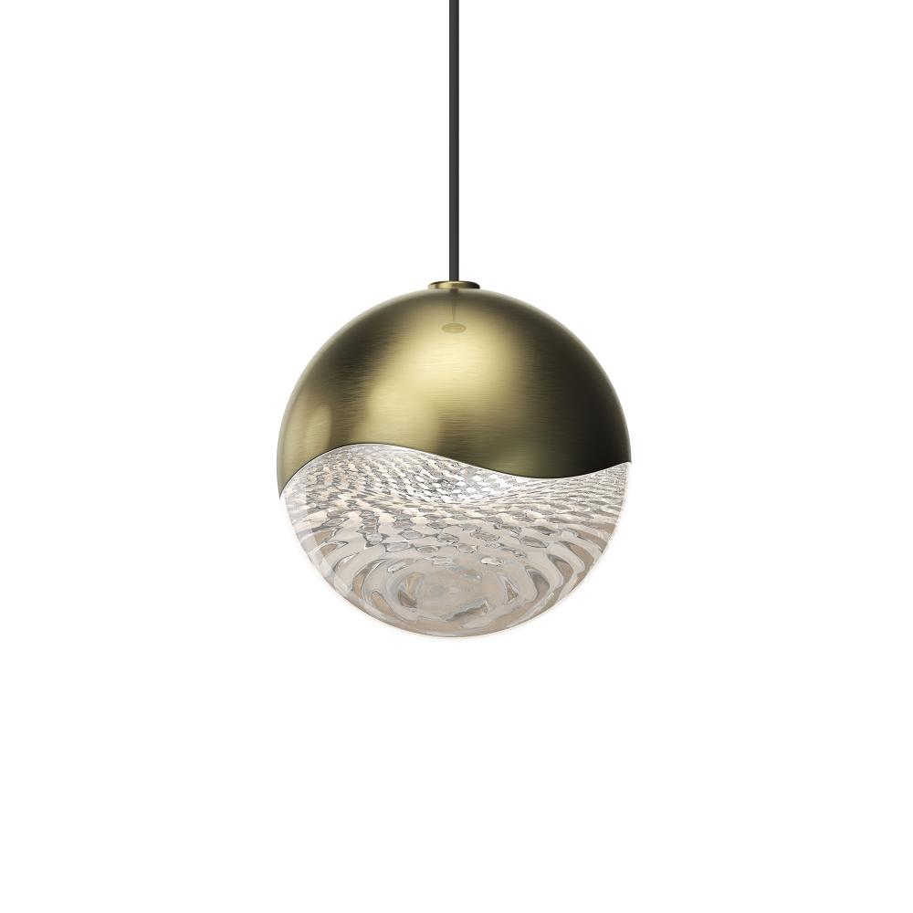 Medium LED Pendant w/ Dome Canopy