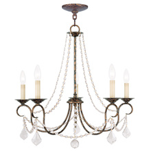 Livex Lighting 6515-71 - 5 Light VBR Chandelier