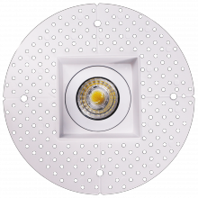 Goodlite G-20233 - R3 Module Trimless Square White 3.5 Inch 12W LED Selectable 5CCT