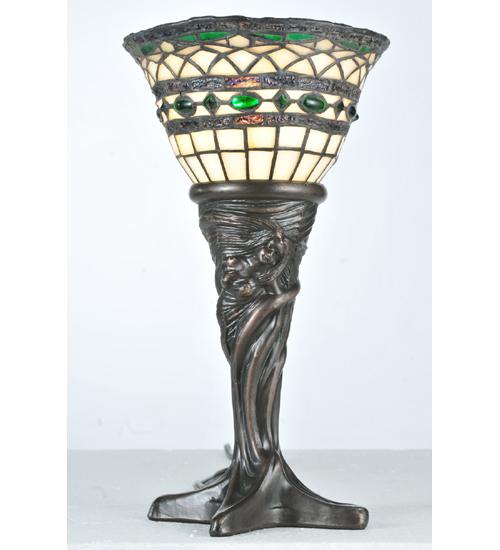 14&#34;H Tiffany Roman Mini Lamp