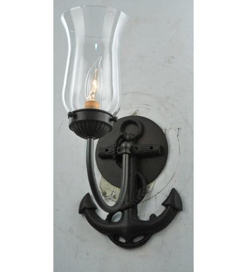 6&#34;W Anchor Wall Sconce