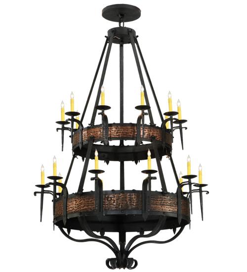 48&#34;W Costello 20 LT Two Tier Chandelier