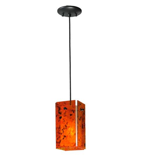 5&#34;Sq Metro Magma Quadrato Mini Pendant