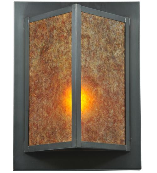 11&#34;W Wedge Wall Sconce