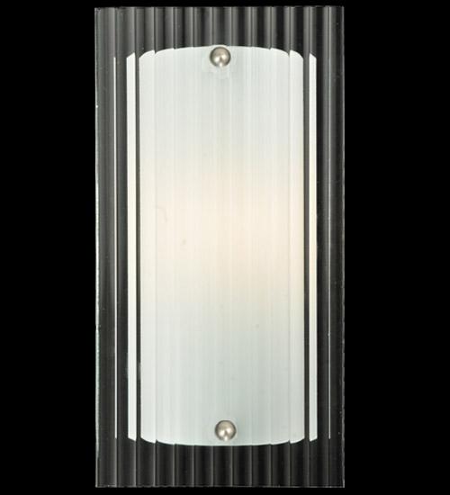 6&#34;W Metro Fluted Quadrato LED Wall Sconce