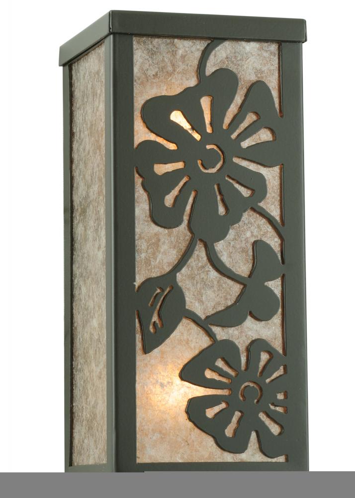 4.5&#34;W Morning Glory Wall Sconce