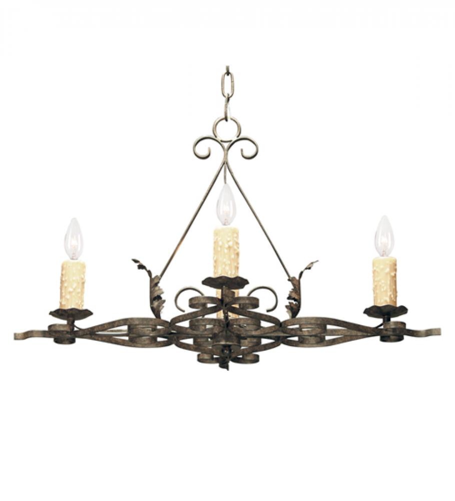 28&#34; Long Elianna 4 Light Chandelier