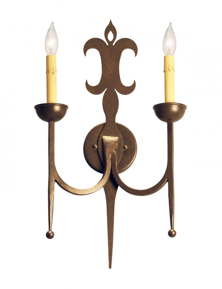 14&#34; Wide San Simone 2 Light Wall Sconce