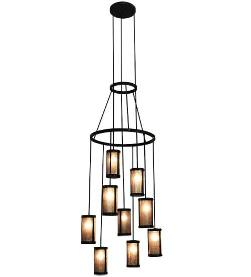 35&#34;W Cartier 9 LT Chandelier