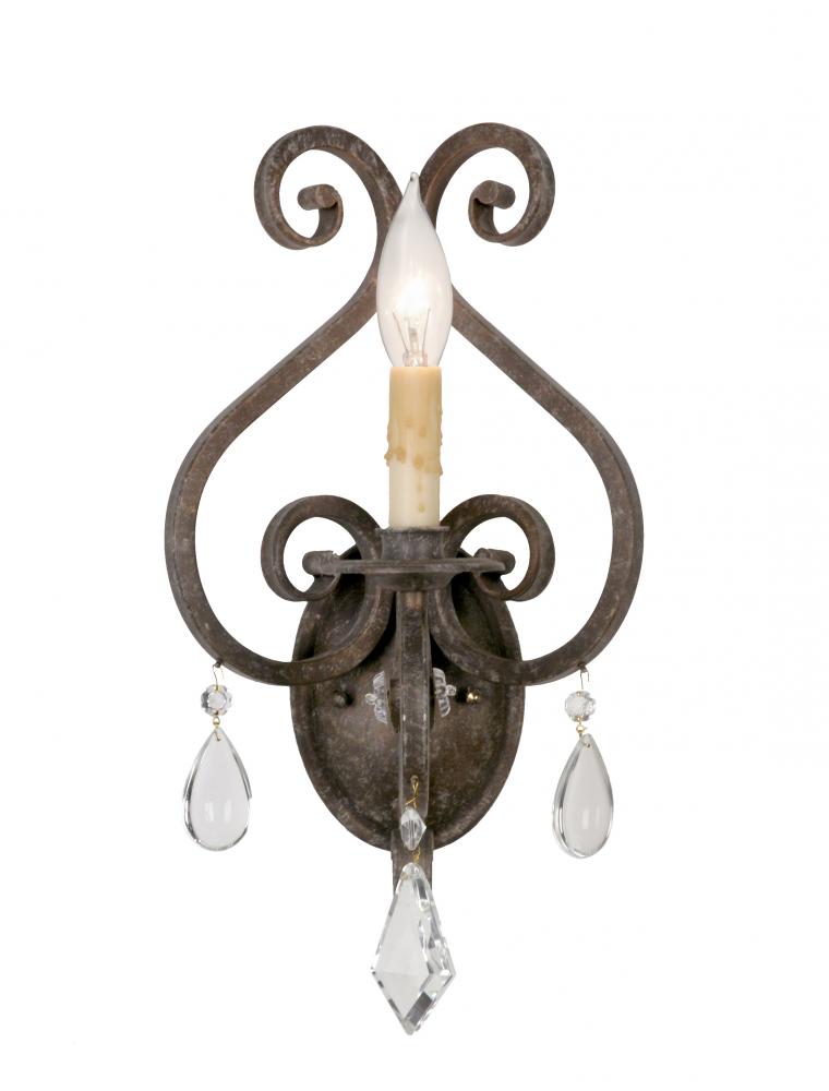 10&#34; Wide Gia 1 Light Wall Sconce