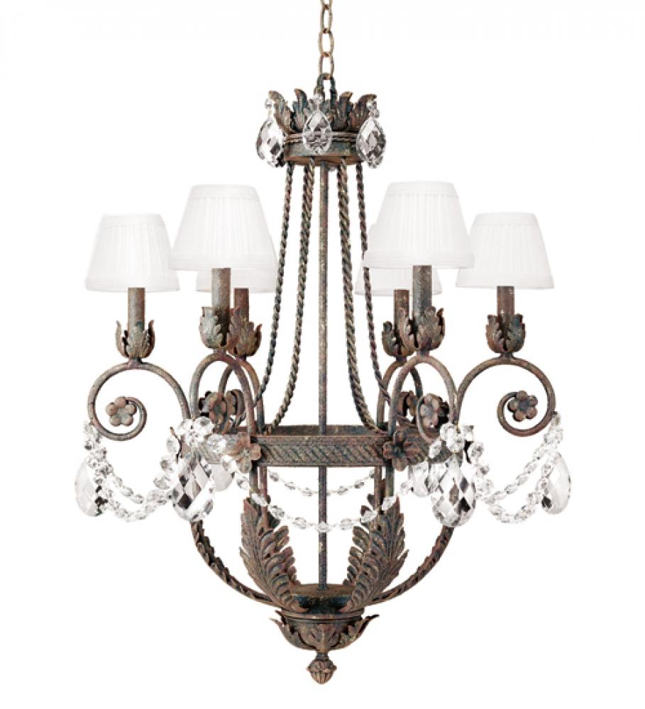 26&#34; Wide Antonia 6 Light Chandelier